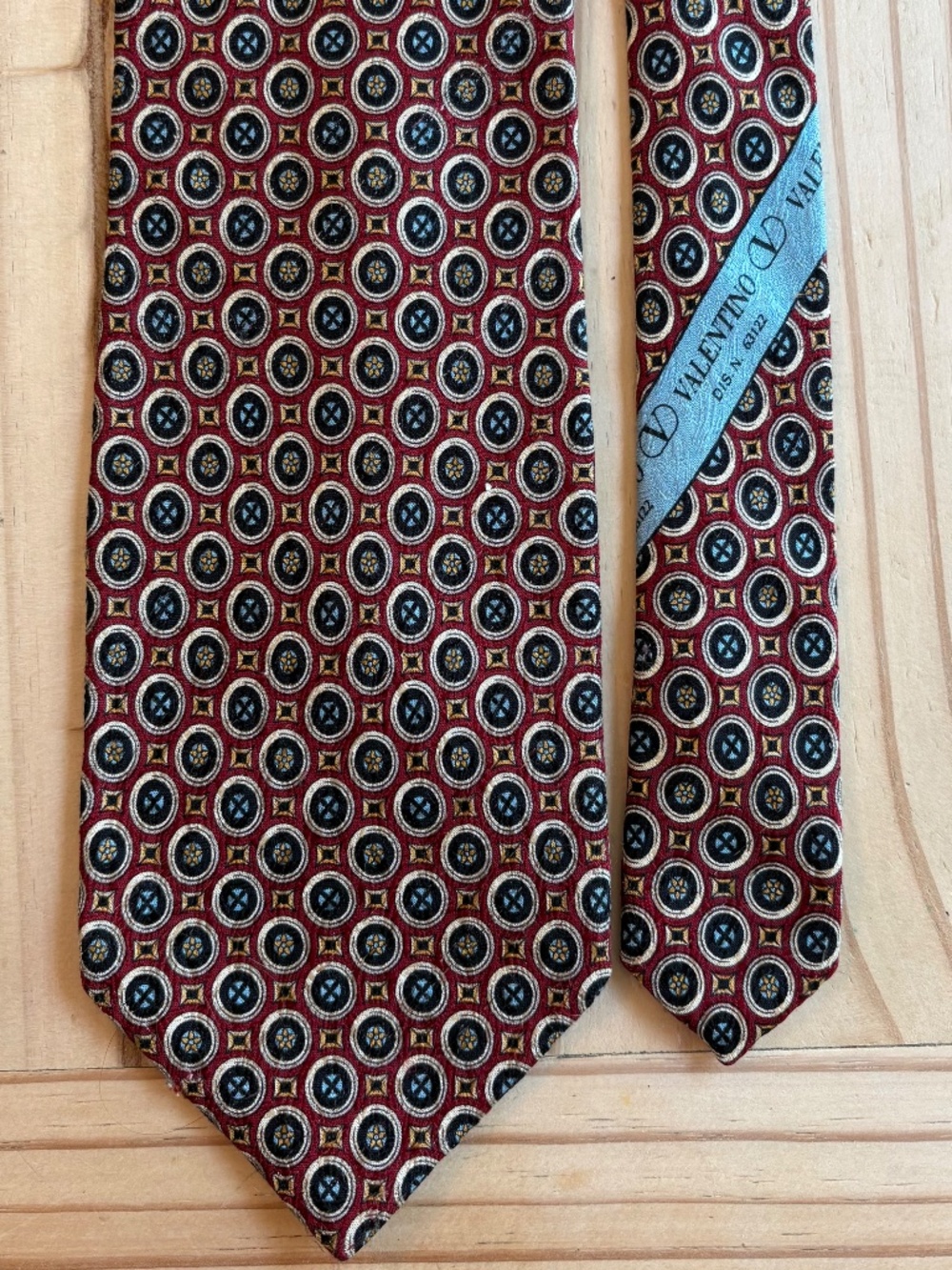 Vintage Valentino Cravatte Tie